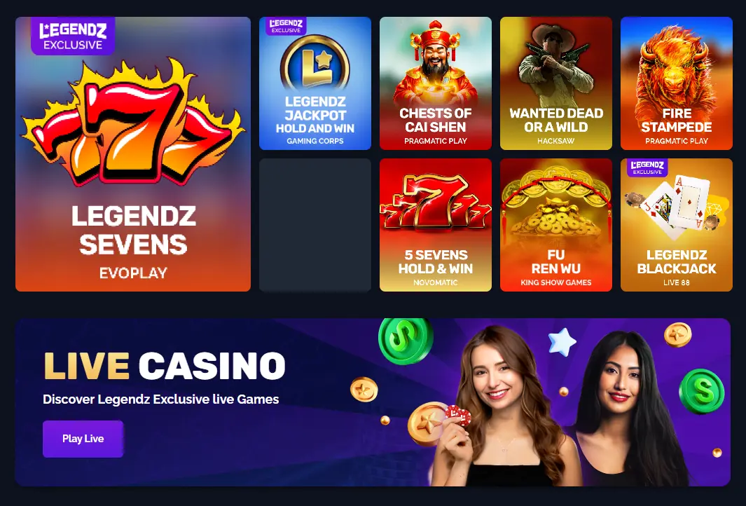 Legendz sweepstakes